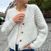 Jenny Jacket V-Neck Knitting Pattern - PetiteKnit-Pattern-Wild and Woolly Yarns