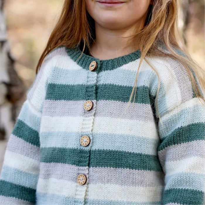 Jesse Cardigan Knitting Pattern - 8Ply (LF47)-Pattern-Wild and Woolly Yarns
