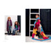 Children's knitwear designs from Jet Kids 12Ply Designs Pattern Book 8012, featuring a scarf, jumper, and blanket.
