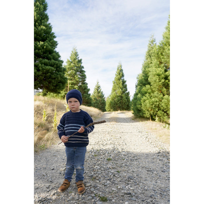 Jupiter Sweater & Hat Knitting Pattern - 8Ply (LF44)-Pattern-Wild and Woolly Yarns