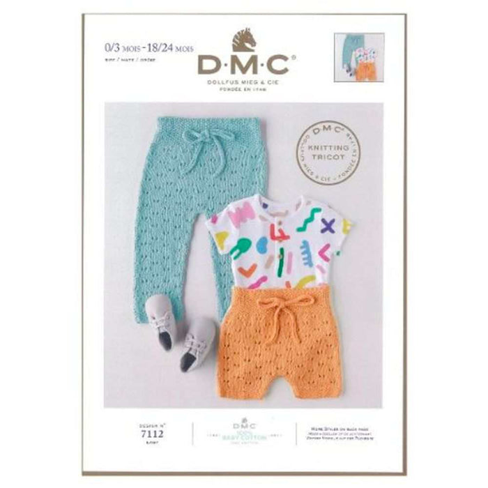 Leggings and Shorts Knitting Pattern (7112)-Pattern-Wild and Woolly Yarns