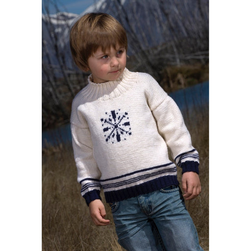 Lemonade Ice Sweater Knitting Pattern - 8Ply (LF04)-Pattern-Wild and Woolly Yarns