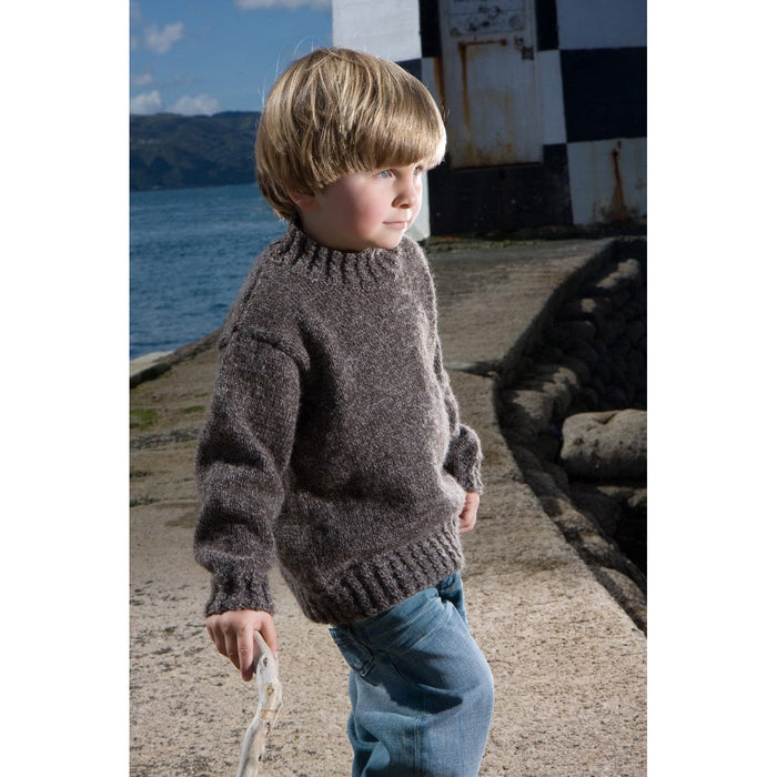 Liquorice Twist Sweater Knitting Pattern - 8Ply(LF20)-Pattern-Wild and Woolly Yarns