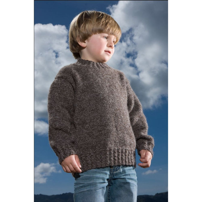 Liquorice Twist Sweater Knitting Pattern - 8Ply(LF20)-Pattern-Wild and Woolly Yarns