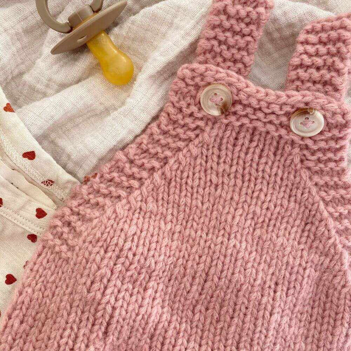 Little Brother's Romper Knitting Pattern - PetiteKnit-Pattern-Wild and Woolly Yarns