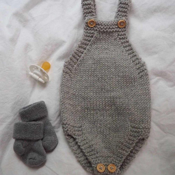 Little Brother's Romper Knitting Pattern - PetiteKnit-Pattern-Wild and Woolly Yarns