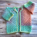 Little Granny Hexagon Cardigan Crochet Pattern (K3001)-Pattern-Wild and Woolly Yarns