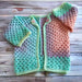 Little Granny Hexagon Cardigan Crochet Pattern (K3001)-Pattern-Wild and Woolly Yarns