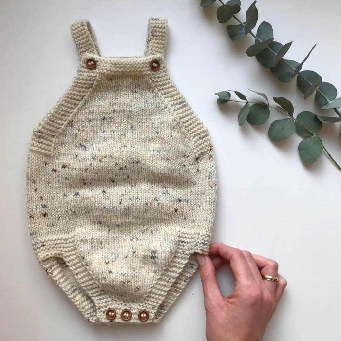 Little Sister's Romper Knitting Pattern - PetiteKnit-Pattern-Wild and Woolly Yarns