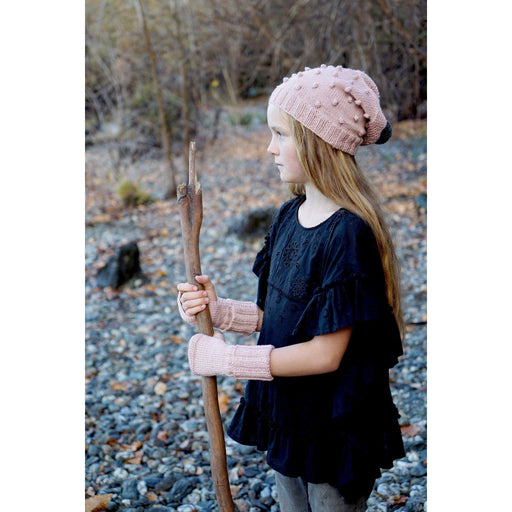 Lucille Hat & Mitts Knitting Pattern - 8Ply (LC37)-Pattern-Wild and Woolly Yarns
