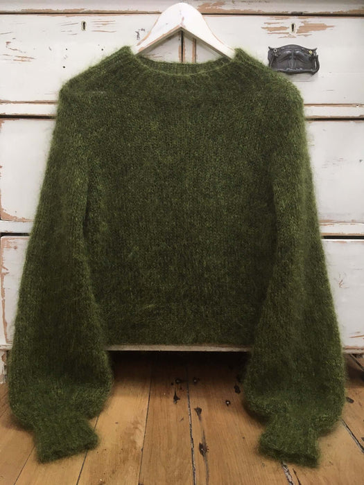 'Lucy Light' Balloon Sleeved Sweater Knitting Pattern-Pattern-Wild and Woolly Yarns