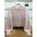 'Lucy Light' Balloon Sleeved Sweater Knitting Pattern-Pattern-Wild and Woolly Yarns