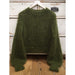 'Lucy Light' Balloon Sleeved Sweater Knitting Pattern-Pattern-Wild and Woolly Yarns