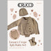 Luxury Crepe Baby Set Knitting pattern (CRU2221)-Pattern-Wild and Woolly Yarns