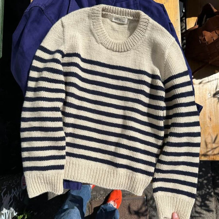 Lyon Sweater Knitting Pattern - PetiteKnit-Pattern-Wild and Woolly Yarns