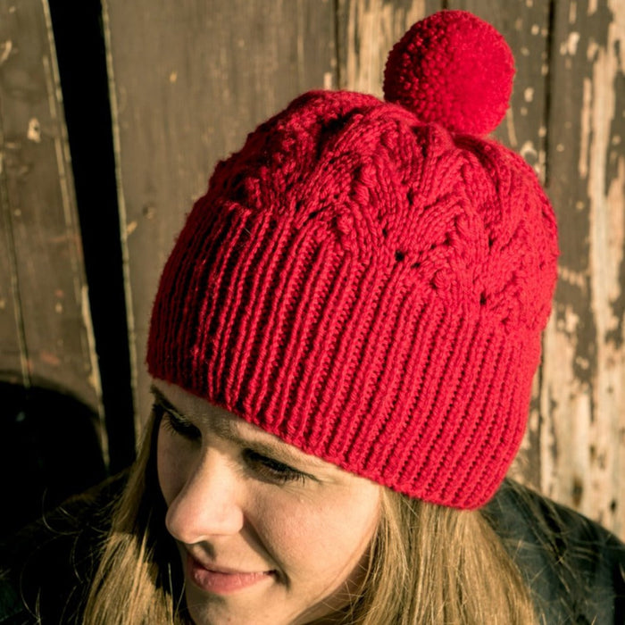 Madison Hat Knitting Pattern - 8Ply (HC16)-Pattern-Wild and Woolly Yarns