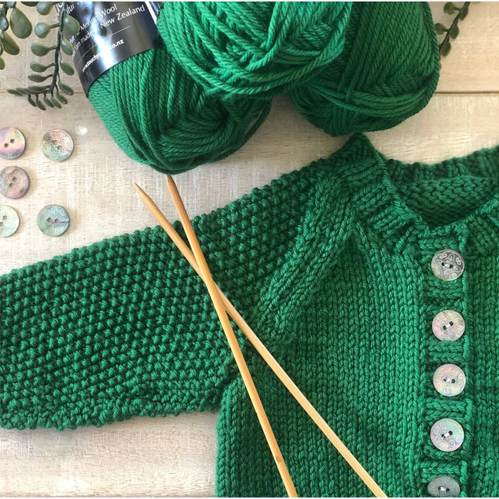 March Cardigan Knitting Pattern #117-Pattern-Wild and Woolly Yarns