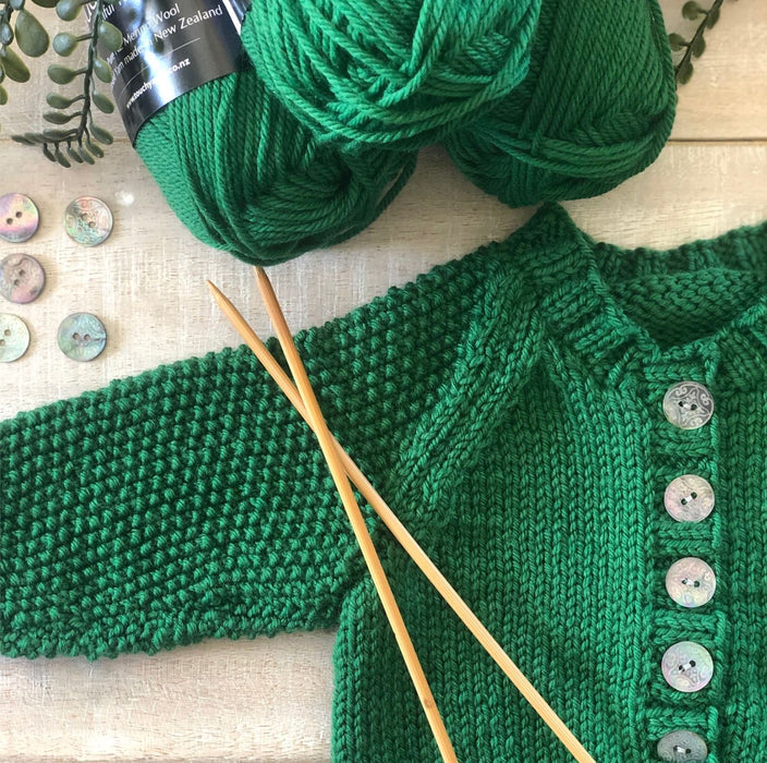March Cardigan Knitting Pattern #117-Pattern-Wild and Woolly Yarns