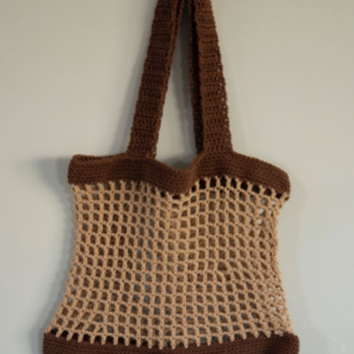 Market Bag Crochet Pattern (N1751)-Pattern-Wild and Woolly Yarns