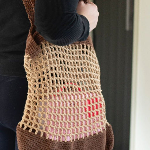 Market Bag Crochet Pattern (N1751)-Pattern-Wild and Woolly Yarns