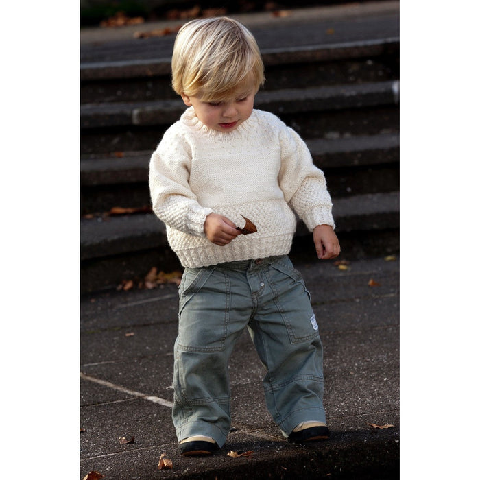 Marzipan Twist Sweater Knitting Pattern - 8Ply (LF16)-Pattern-Wild and Woolly Yarns