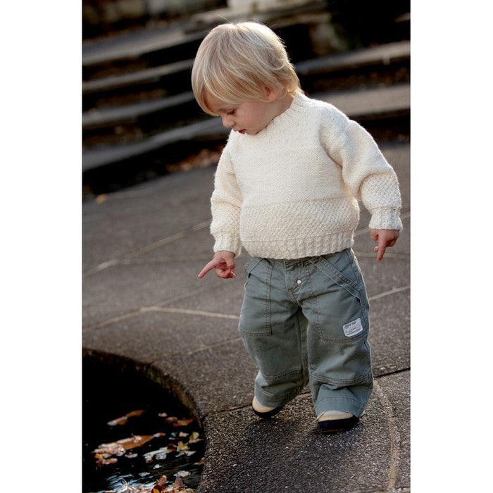 Marzipan Twist Sweater Knitting Pattern - 8Ply (LF16)-Pattern-Wild and Woolly Yarns