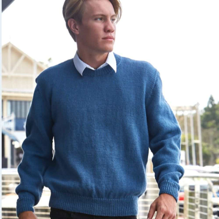 Men's Collection 2018 Knitting Patterns (CRU1843)-Pattern-Wild and Woolly Yarns