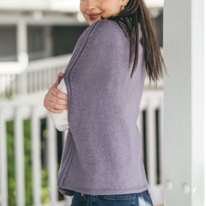 Merino Poncho Knitting Pattern (CRU2104)-Pattern-Wild and Woolly Yarns