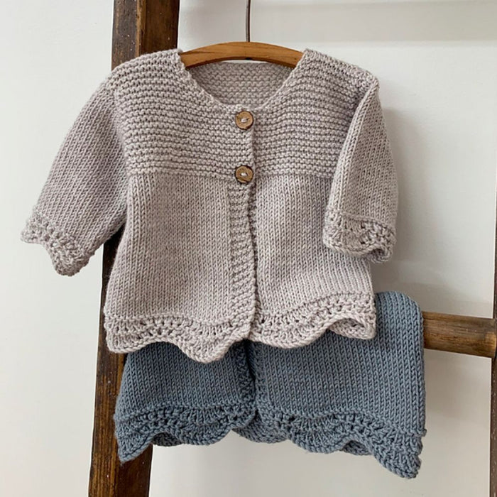 Millie Cardigan Knitting Pattern - 8 Ply-Pattern-Wild and Woolly Yarns
