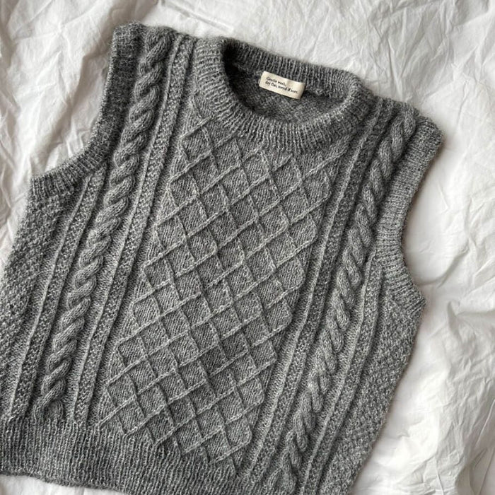 Moby Slipover Knitting Pattern - PetiteKnit-Pattern-Wild and Woolly Yarns