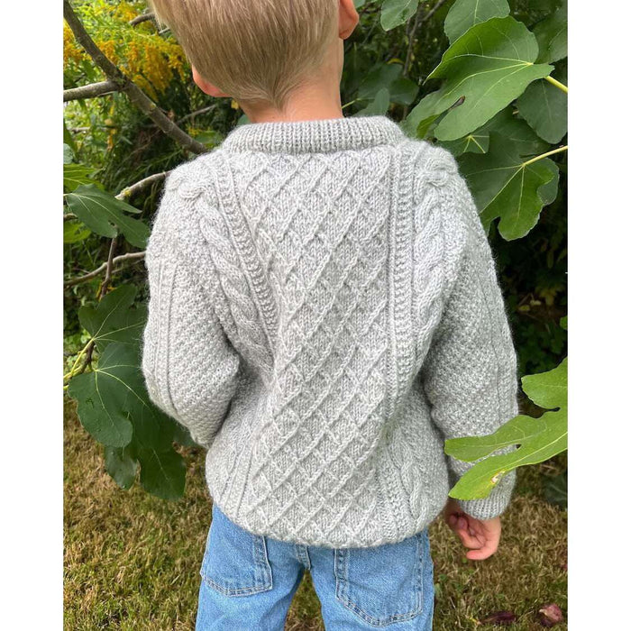 Moby Sweater Mini Knitting Pattern - PetiteKnit-Pattern-Wild and Woolly Yarns