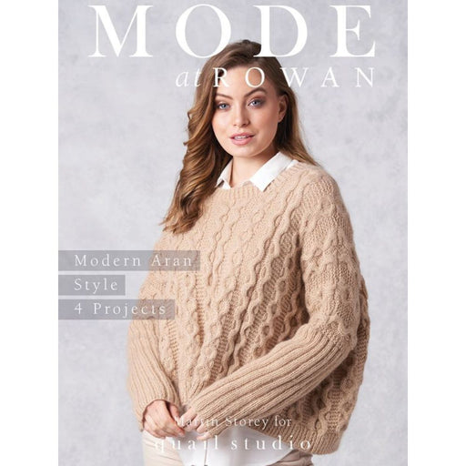 Mode at Rowan: Modern Aran Style 4 Projects Pattern Book-Pattern-Wild and Woolly Yarns