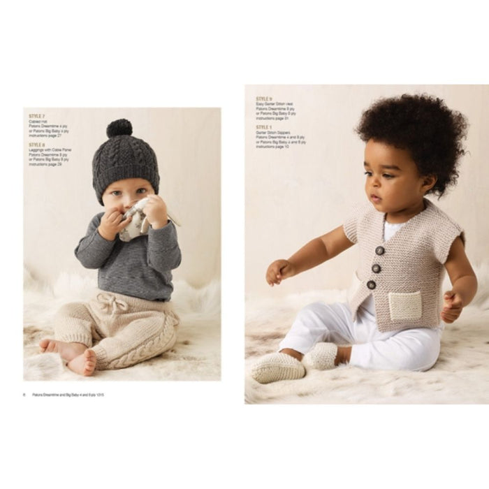 Natural Baby Pattern Book (1315)-Pattern-Wild and Woolly Yarns