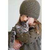 Olive Sweater & Hat Knitting Pattern - 8Ply (LF39)-Pattern-Wild and Woolly Yarns