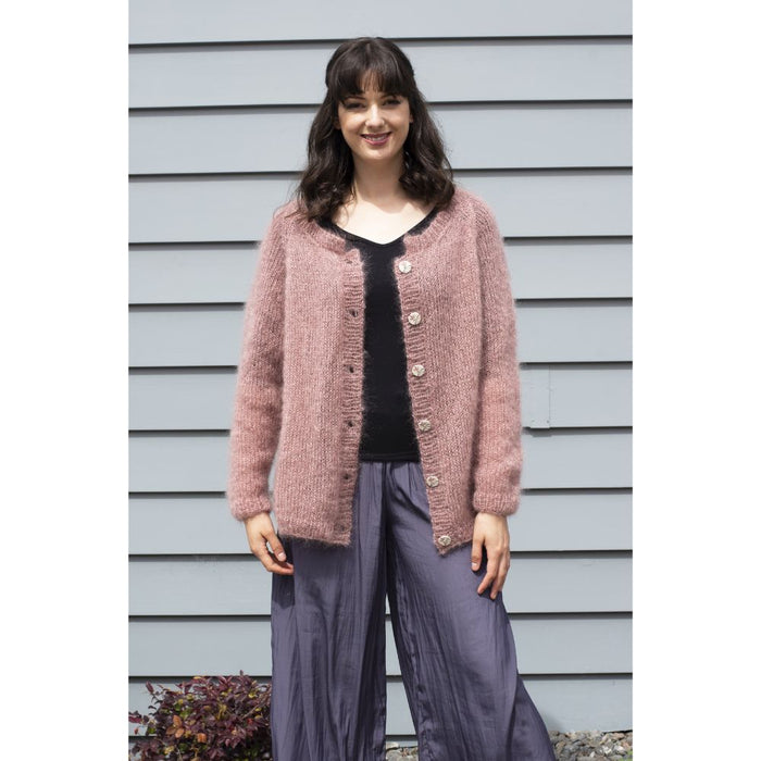 Oversized Cardigan Knitting Pattern (N1524)-Pattern-Wild and Woolly Yarns