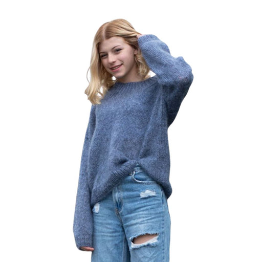 Oversized Sweater Knitting Pattern (N1523)-Pattern-Wild and Woolly Yarns