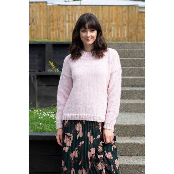 Oversized Sweater Knitting Pattern (N1541)-Pattern-Wild and Woolly Yarns