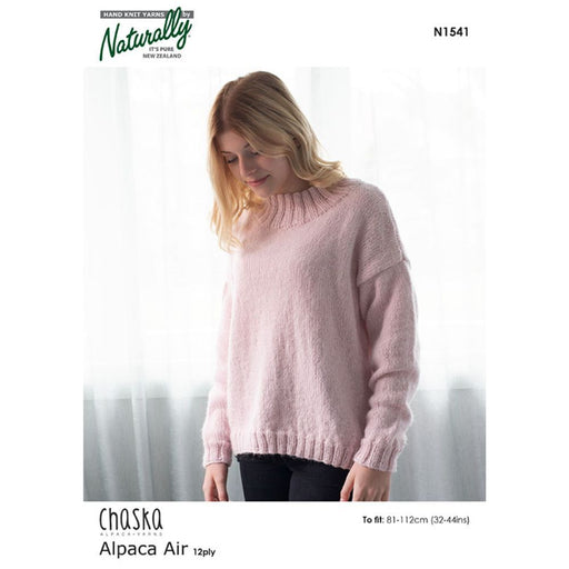 Oversized Sweater Knitting Pattern (N1541)-Pattern-Wild and Woolly Yarns