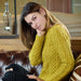 Passion For Yellow Sweater Knitting Pattern-Pattern-Wild and Woolly Yarns