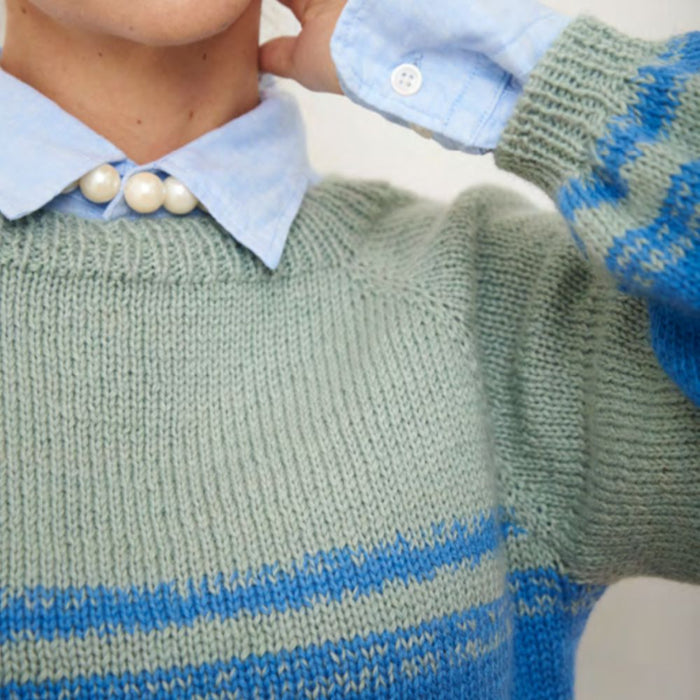 Rebeca Sweater Knitting Pattern-Pattern-Wild and Woolly Yarns