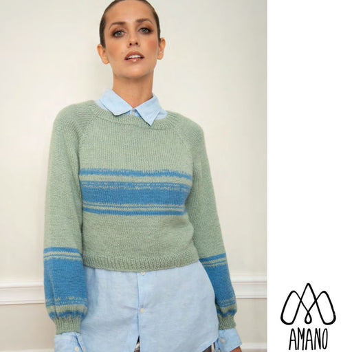 Rebeca Sweater Knitting Pattern-Pattern-Wild and Woolly Yarns