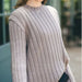 Ribbed Merino Sweater Knitting Pattern (CRU2218)-Pattern-Wild and Woolly Yarns