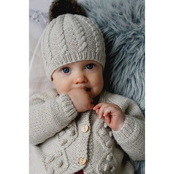 Riley Cardi & Hat Knitting Pattern - 8Ply (BC98)-Pattern-Wild and Woolly Yarns