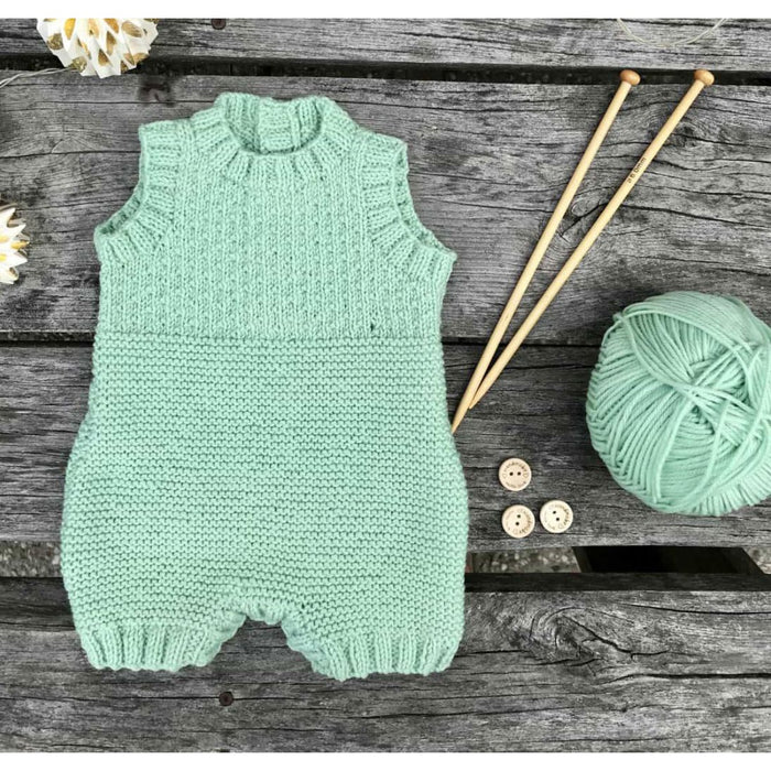 Riverdale Rompers Knitting Pattern #094-Pattern-Wild and Woolly Yarns