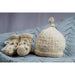 Rock a Bye Baby Hat & Booties Knitting Pattern - 4Ply (BC33)-Pattern-Wild and Woolly Yarns