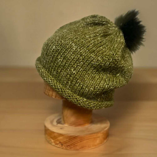 Rolled Edge Beanie Knitting Pattern (Adult)-Pattern-Wild and Woolly Yarns