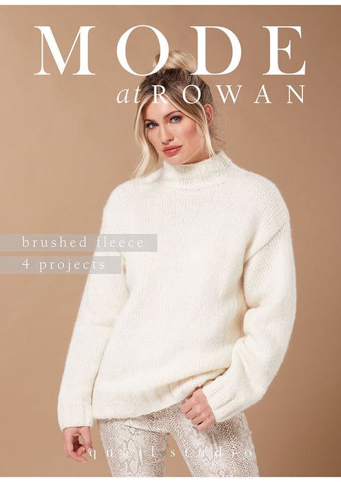Rowan 4 Projects Brushed Fleece Pattern Book-Pattern-Wild and Woolly Yarns
