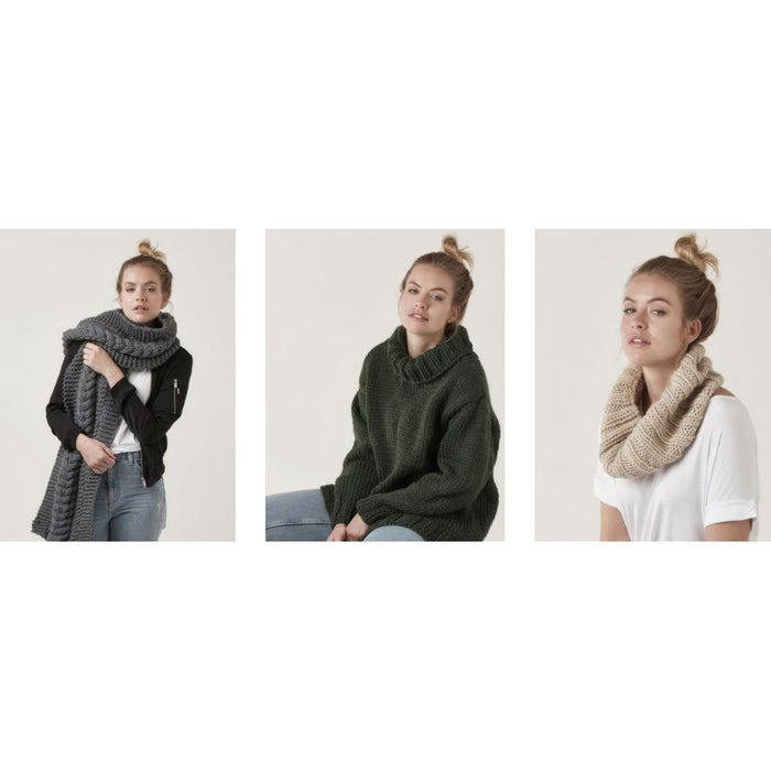 Rowan Big Wool Knits Pattern Book-Pattern-Wild and Woolly Yarns