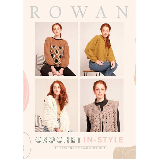 Rowan: Crochet In-Style Pattern Book-Pattern-Wild and Woolly Yarns