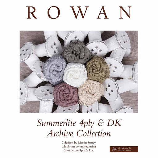 Rowan Summerlite 4ply & DK Archive Collection Pattern Book-Pattern-Wild and Woolly Yarns